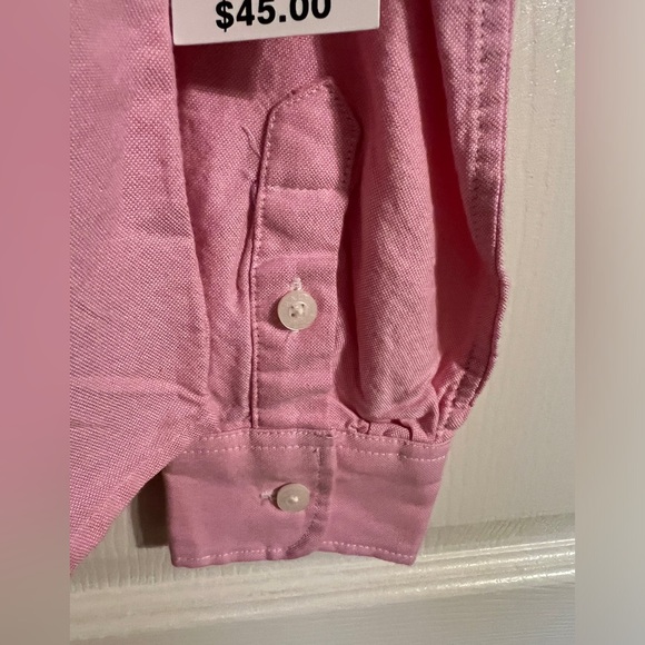 Ralph Lauren Girl Pink Long Sleeve Polo NEW!! - Picture 5 of 6